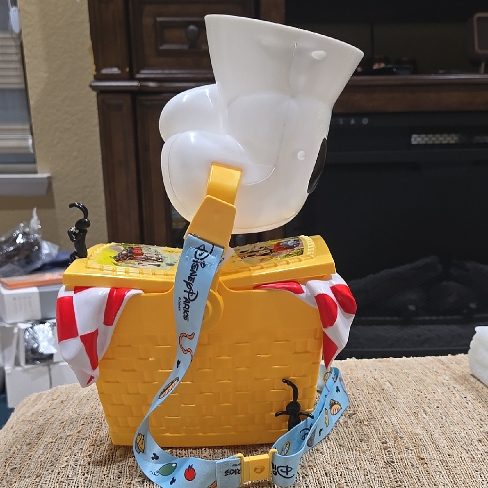 Brand New Disney Parks Mickey Mouse Popcorn Bucket